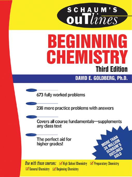 Title details for Beginning Chemistry by David Goldberg - Available